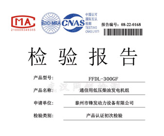 檢測報告